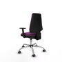PIQUERAS Y CRESPO Silla de oficina Elche Morada con Brazos 1D