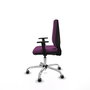 PIQUERAS Y CRESPO Silla de oficina Elche Morada con Brazos 1D