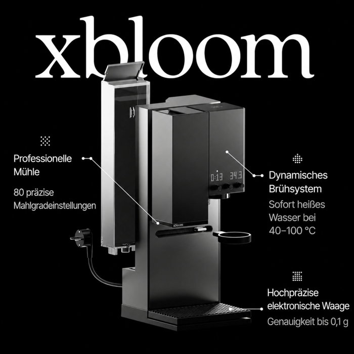 xBloom Studio White The Ultimate Coffee Machine