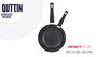 Quttin Set de 4 Sartenes de Aluminio 20 cm y 24 cm (2.3mm-pro)