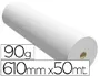 Sprintjet Papel Reprografia para Plotter 610mm x 50m 90g - Papel Universal para Impresión Ink-Jet, Líneas y Color, 1440 DPI