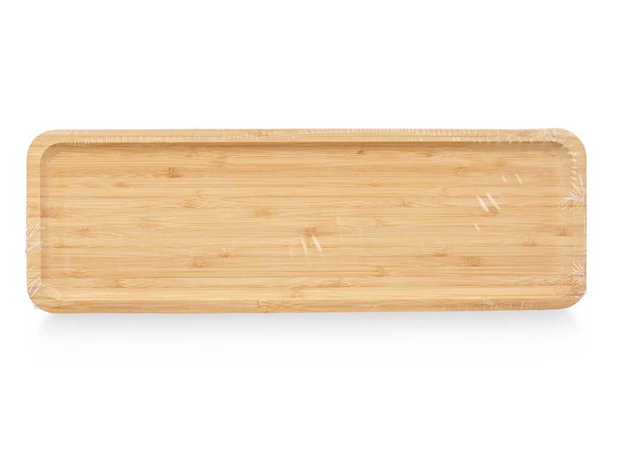 Kinvara Tabla de Bambú Rectangular para Aperitivo 46x15 cm, Marrón Kinvara Tabla de Bambú Rectangular para Aperitivo 46x15 cm, Marrón