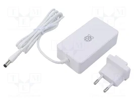 RASPBERRY PI Alimentador Blanco 8V DC 6A