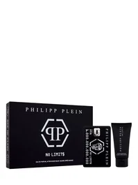 Philipp Plein No Limits Set para Hombre con Eau De Parfum y After-Shave Balm