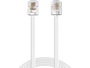 Sandberg Cable Telefónico RJ11-RJ11 de 10 Metros de Longitud para Conexión de Teléfono Fijo a Red