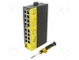 BRAINBOXES SW-7717 Switch Ethernet no administrado de redes industriales
