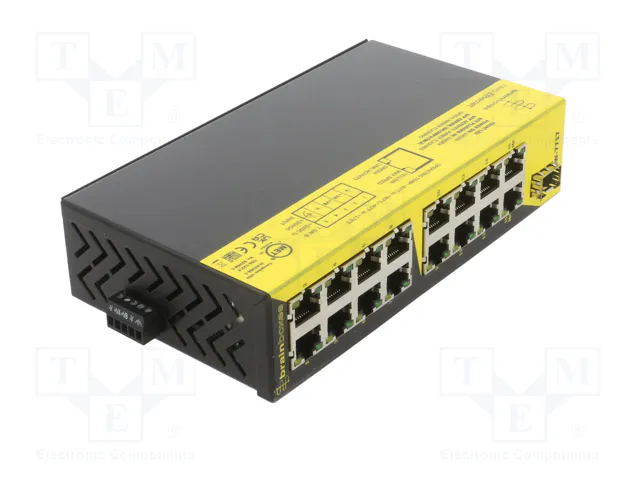 BRAINBOXES SW-7717 Switch Ethernet no administrado de redes industriales