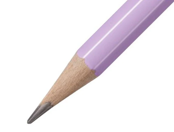Stabilo Lápiz de Grafito Swano Pastel HB con Goma, Lila, 12 unidades