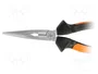 Klein Tools Alicates de punta de aguja con aislamiento de 200 mm