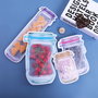 Quttin Set de 6 Bolsas de Alimentos Reutilizables 10,5 x 5,4 x 15 cm (36 Unidades)