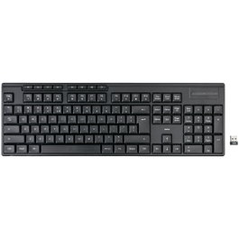 Hama WK-200 Klawiatura Bezprzewodowa Czarna Layout Polski