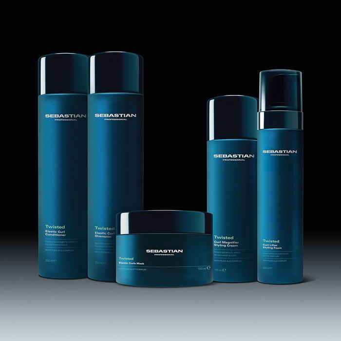 Sebastian Professionals TWISTED Mascarilla Antiencrespamiento de Hidratación Intensa para Rizos y Ondas 150 ml