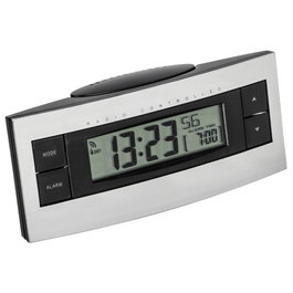 Tfa 60.2511 Despertador Digital Controlado por Radio Black / Silver