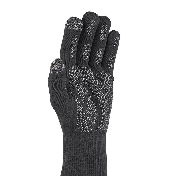 Sealskinz Guante de punto ligero e impermeable M, ideal para exteriores con grip y táctil Sealskinz Guante de punto ligero e impermeable M, ideal para exteriores con grip y táctil