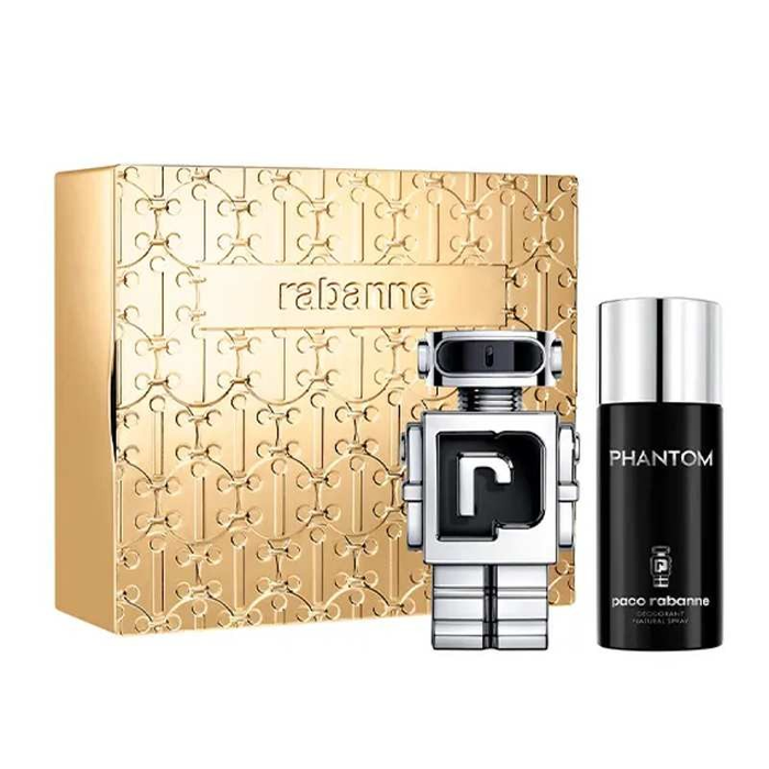 Paco Rabanne Phantom Edt Vapo 100 mL + Deo 150 mL Paco Rabanne Phantom Edt Vapo 100 mL + Deo 150 mL
