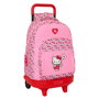 Safta Mochila con Ruedas Compact Extraíble Hello Kitty