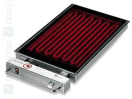 Varitthek Placa Vitrocerámica 1.5 kW 0.8 m Modelo V-CK 1,5-K08 - Acero Inoxidable - 220V