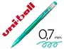 Uniball UF-222 Rotulador Roller Tinta Gel Borrable 0,7 mm Verde