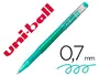Uniball UF-222 Rotulador Roller Tinta Gel Borrable 0,7 mm Verde