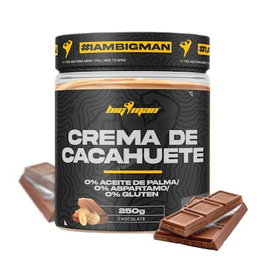 BIGMAN Crema de Cacahuete Chocolate 250 g