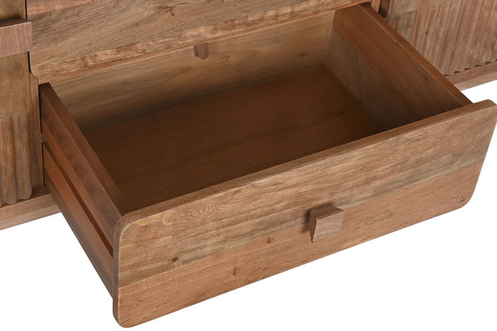 DKD Home Decor Buffet Balinés Natural Madera Jamun 160 x 38 x 75 cm