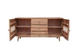 DKD Home Decor Buffet Balinés Natural Madera Jamun 160 x 38 x 75 cm