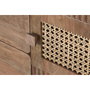 DKD Home Decor Buffet de Madera Jamun Natural 160x38x75