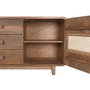 DKD Home Decor Buffet de Madera Jamun Natural 160x38x75
