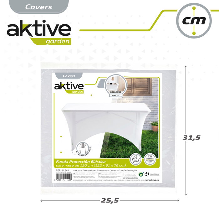 AKTIVE Funda Protectora de Mesa en Poliéster