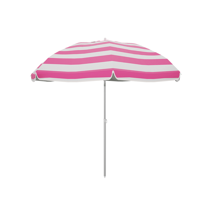 Marbueno Sombrilla Polyester Aluminio Con Funda Color Rosa 200 cm Jardin, Piscina y Playa MARBUENO SUMMER 10218R