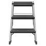 Hailo Master D70 Escalera de tijera doble cara