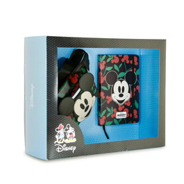 Disney Mickey Mouse Pack Riñonera + Complemento Cherry Multicolor