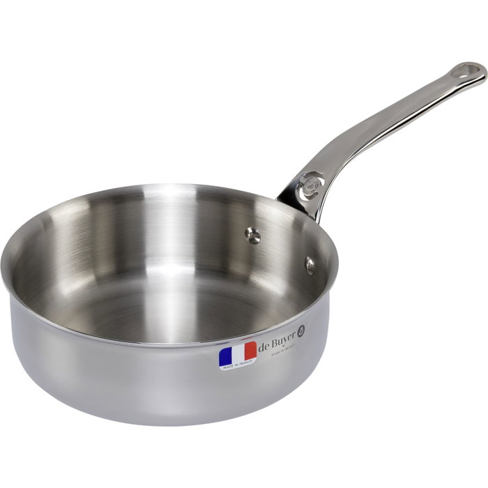 De Buyer Affinity Sauteuse Sartén Salteadora de Acero Inoxidable 20 cm