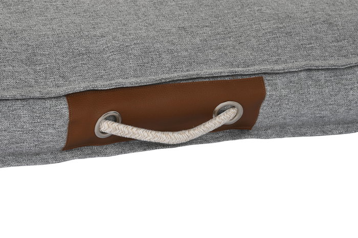 DKD Home Decor Cama para Mascota Azul Marino Gris Claro 68 x 10 x 88 cm (2 Unidades)