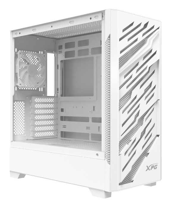 XPG STARKER AIR BTF Midi Tower Blanco para PC Gaming con Panel de Vidrio Templado