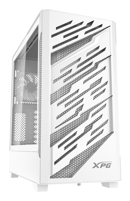 XPG STARKER AIR BTF Midi Tower Blanco para PC Gaming con Panel de Vidrio Templado