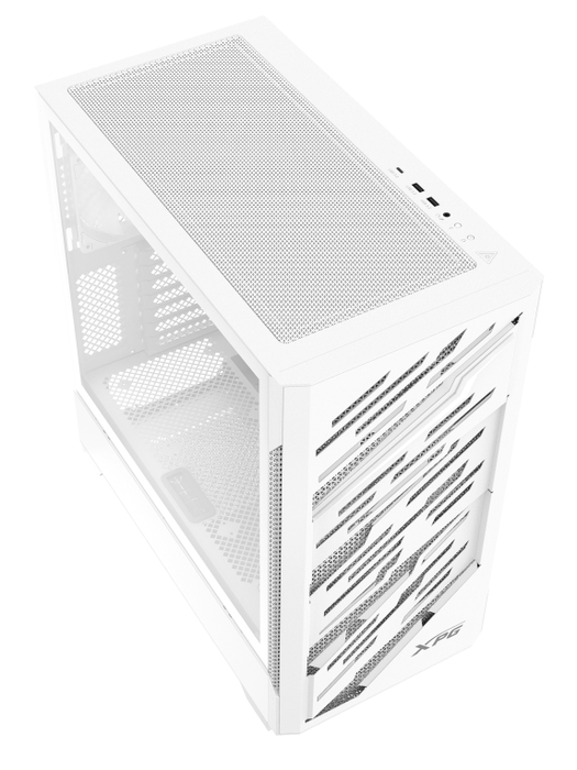 XPG STARKER AIR BTF Midi Tower Blanco para PC Gaming con Panel de Vidrio Templado