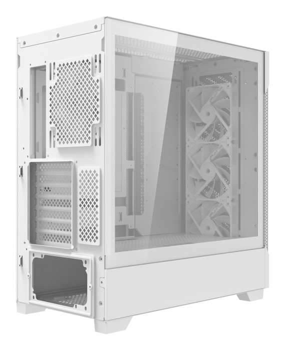 XPG STARKER AIR BTF Midi Tower Blanco para PC Gaming con Panel de Vidrio Templado