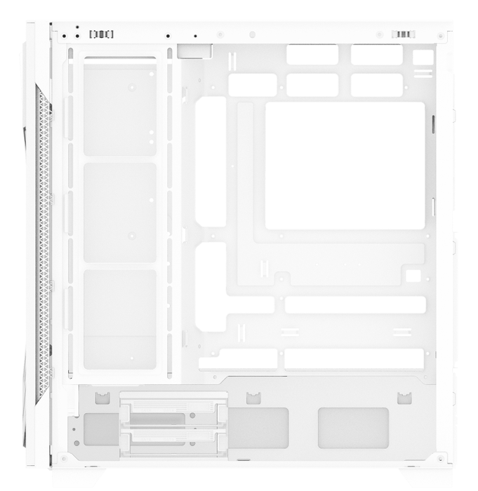 XPG STARKER AIR BTF Midi Tower Blanco para PC Gaming con Panel de Vidrio Templado