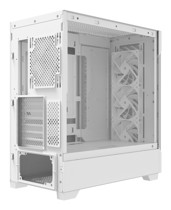 XPG STARKER AIR BTF Midi Tower Blanco para PC Gaming con Panel de Vidrio Templado