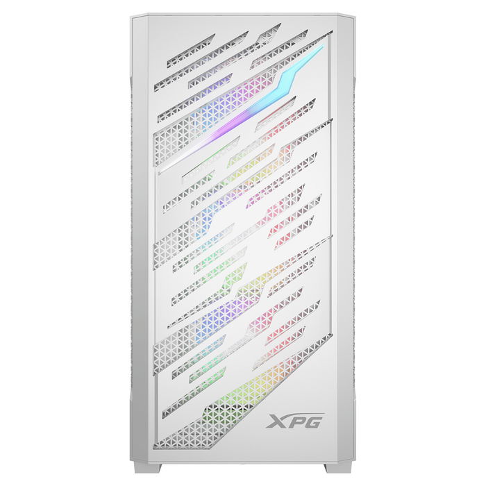 ADATA Starker Air BTF E ATX Midi Tower Blanca 4x120mm ARGB USB C - Torre Media para PC Gaming con Ventana y Panel de Vidrio Templado