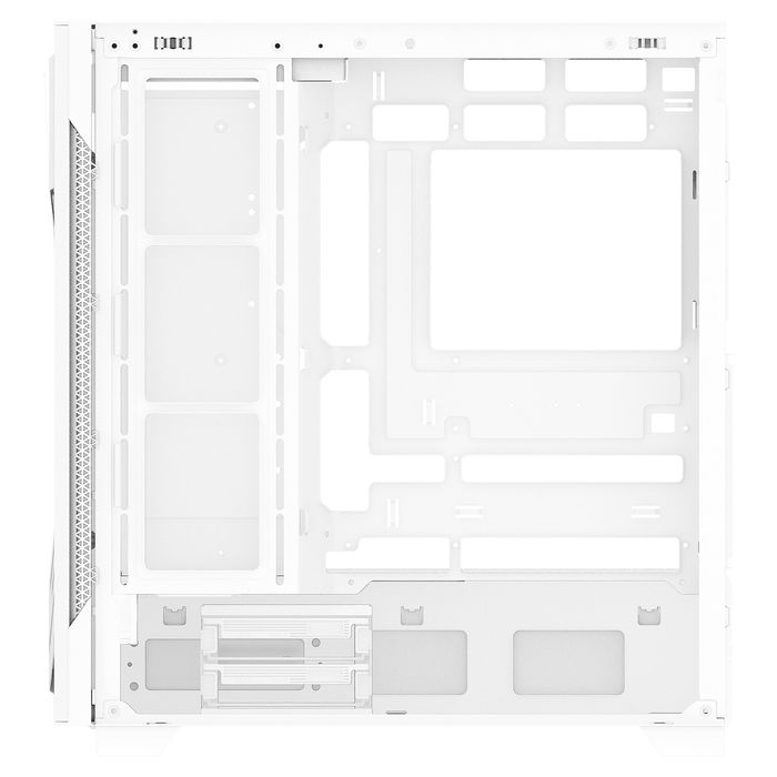 ADATA Starker Air BTF E ATX Midi Tower Blanca 4x120mm ARGB USB C - Torre Media para PC Gaming con Ventana y Panel de Vidrio Templado