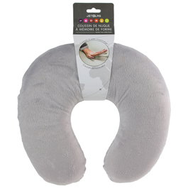 Jet Lag Cojín Cervical con Memoria para Viajes Largos - Soporte Ergonómico y Relajación, 29x28x8.5 cm