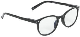Gafa De Lectura Groovy Graduada Redonda Negro Filtro Azul +2.5