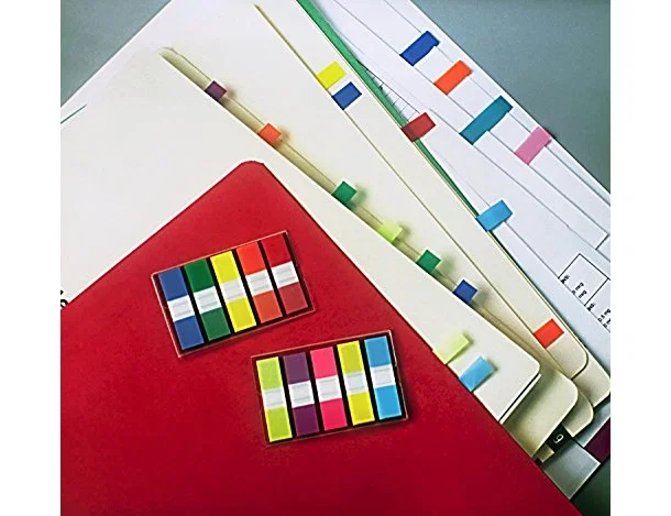 Post-It Banderitas Index 683-4 Colores Surtidos (Pack de 140 unidades)