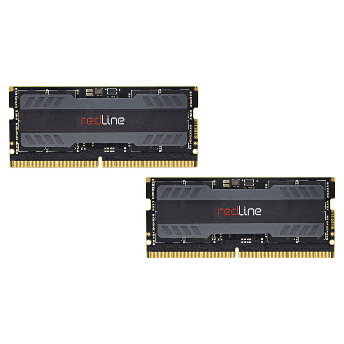 Mushkin Redline MRA5S560LKKD16GX2 Kit de memoria RAM 32 GB (2x16GB) DDR5 5600 MHz CL46 1.1V SODIMM para PC