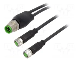 MURRELEKTRONIK Cable para sensores M8, 3 pines, recto, 1,5m