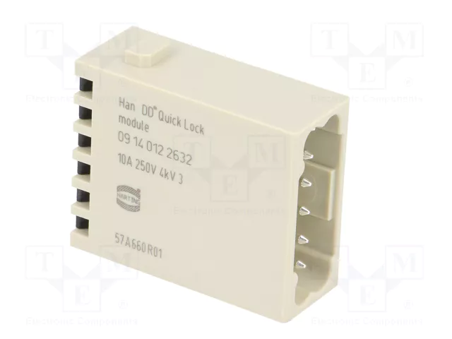 HARTING Módulo conector macho Han-Modular® de 12 pines