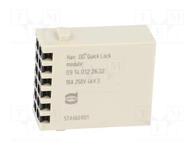 HARTING Módulo conector macho Han-Modular® de 12 pines
