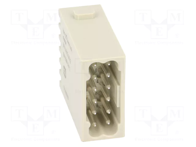 HARTING Módulo conector macho Han-Modular® de 12 pines